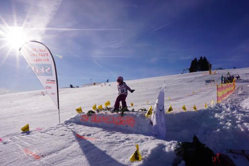Grundschulwettbewerb Skispringen