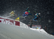 AUDI FIS Ski Cross Weltcup St. Johann